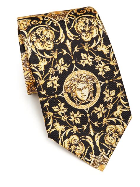 versace gold and black ties|versace men's apparel.